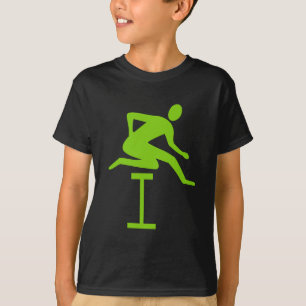 Camiseta Hurdling - Martian Green
