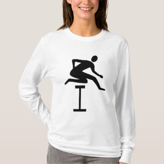 Camiseta Hurdling - Negro