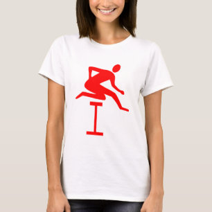 Camiseta Hurdling - Rojo
