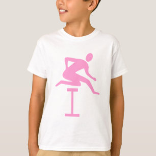 Camiseta Hurdling - Rosa