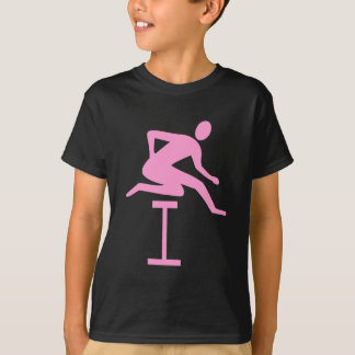 Camiseta Hurdling - Rosa