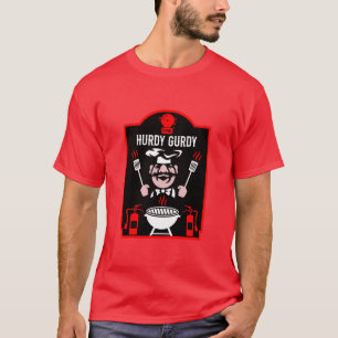 Camiseta Hurdy Gurdy, Chef divertido