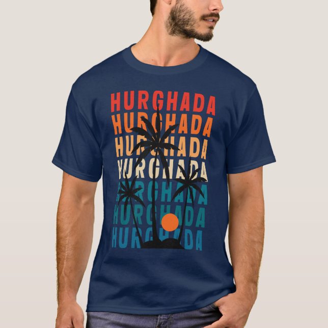 Camiseta Hurghada para hombres (Anverso)
