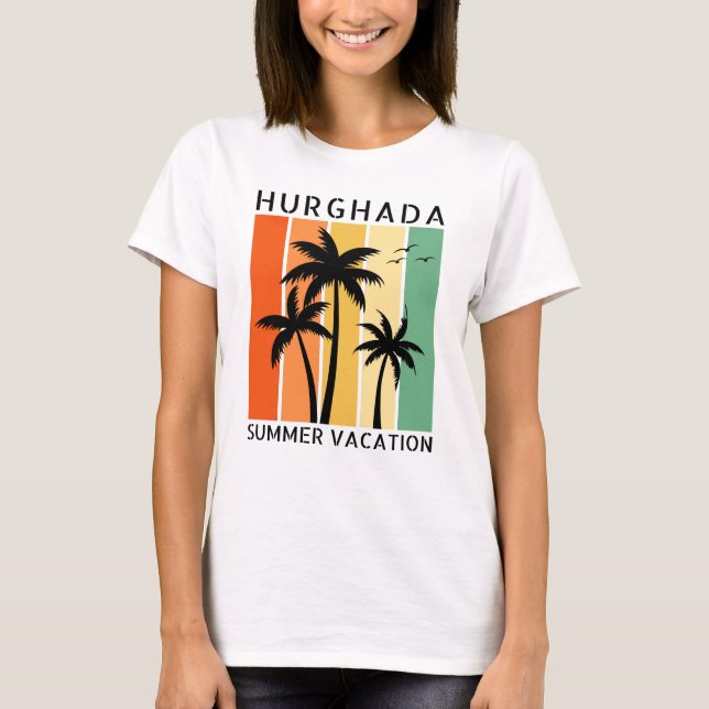 Camiseta Hurghada Summer Vacation (Anverso)