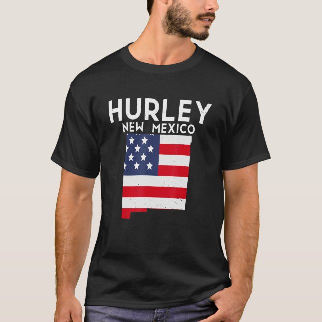 Camiseta HURLEY EE.UU. EE.UU. viajar nuevo México nuevo (Anverso)