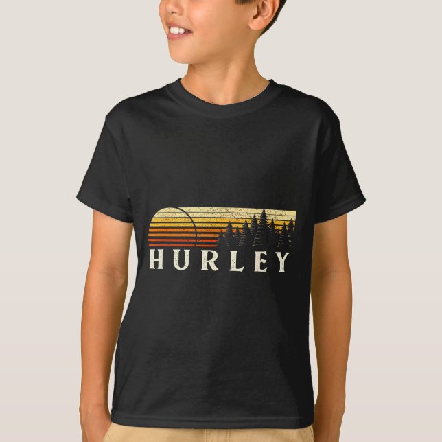 Camiseta Hurley, Ky Vintage Sunset Retro  (Anverso)