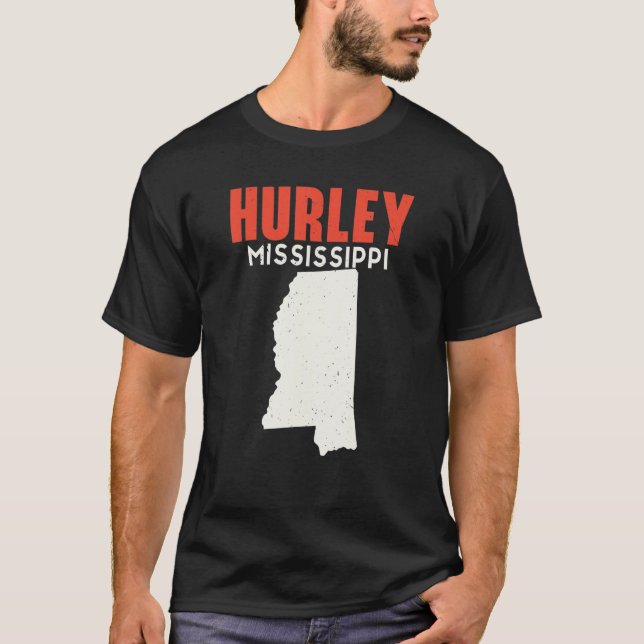 Camiseta Hurley Mississippi Estados Unidos Estados Unidos M (Anverso)
