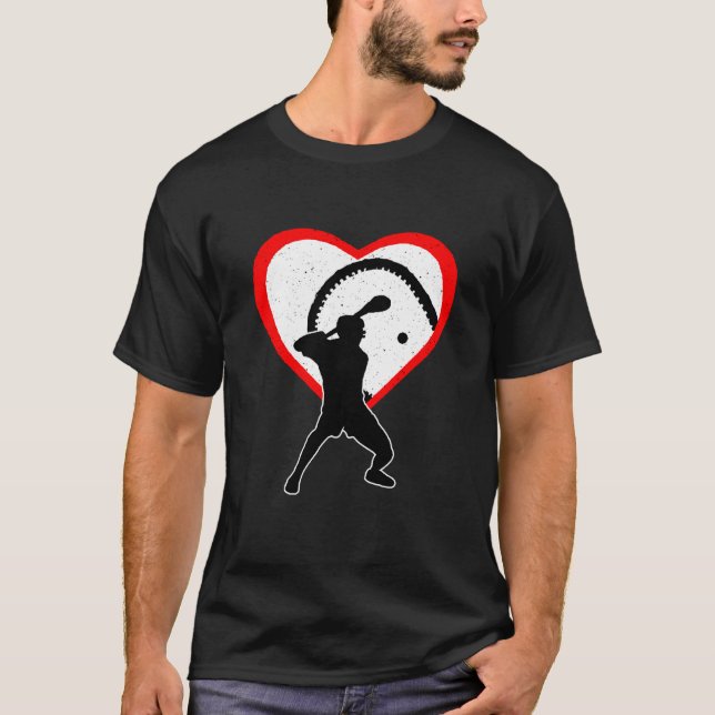Camiseta Hurling Heart Sport Love Anti Valentines Day (Anverso)