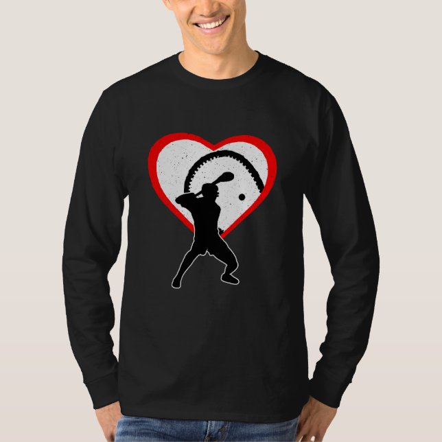 Camiseta Hurling Heart Sport Love Anti Valentines Day (Anverso)