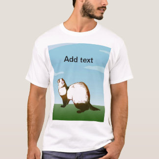 Camiseta hurón (capa de sable)