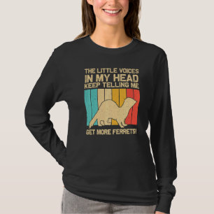 Camiseta Hurón genial para hombres mujeres dueños de animal