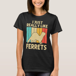 Camiseta Hurón genial para hombres y mujeres Animal Dueño d