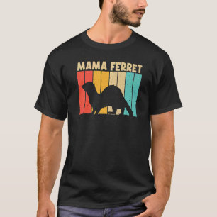 Camiseta Hurón genial para mujeres chicas Hurón mascota ani