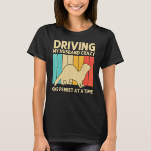 Camiseta Hurón genial para mujeres mamá animal   dueño de h