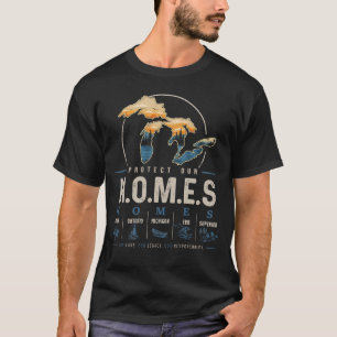 Camiseta Huron Ontario Michigan Erie Superior