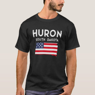 Camiseta Huron South Dakota Estados Unidos de América Viaje