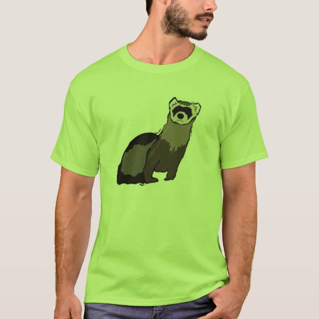 Camiseta Hurón verde (Anverso)