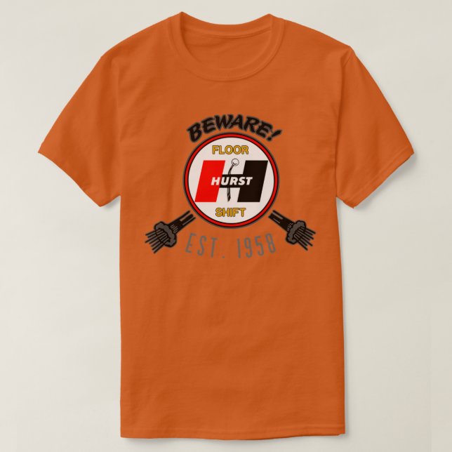 Camiseta Hurst est1958 (Diseño del anverso)