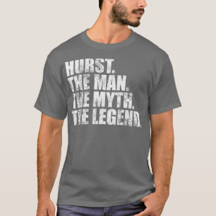 Camiseta HurstHurst apellido Hurst apellido Hurst Surna