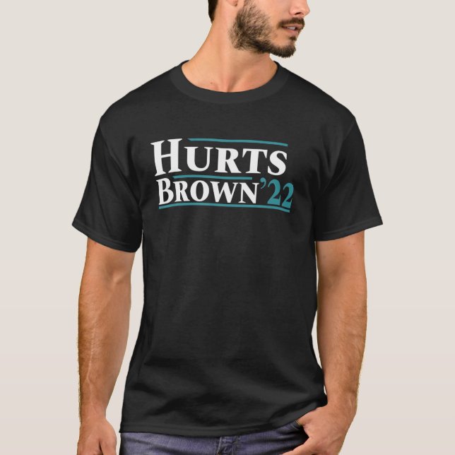 Camiseta Hurta Brown'22 Para Hombres Mujeres (Anverso)