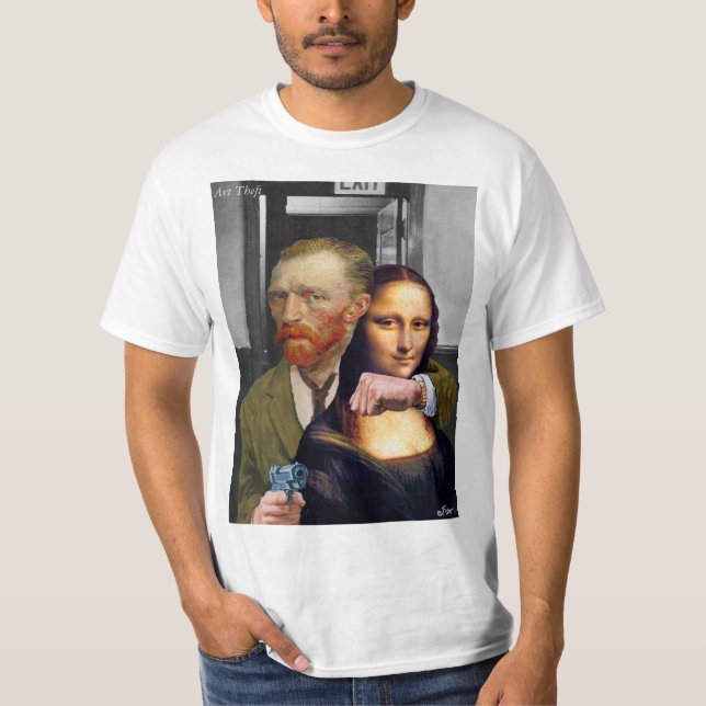 Camiseta Hurto del arte (Anverso)