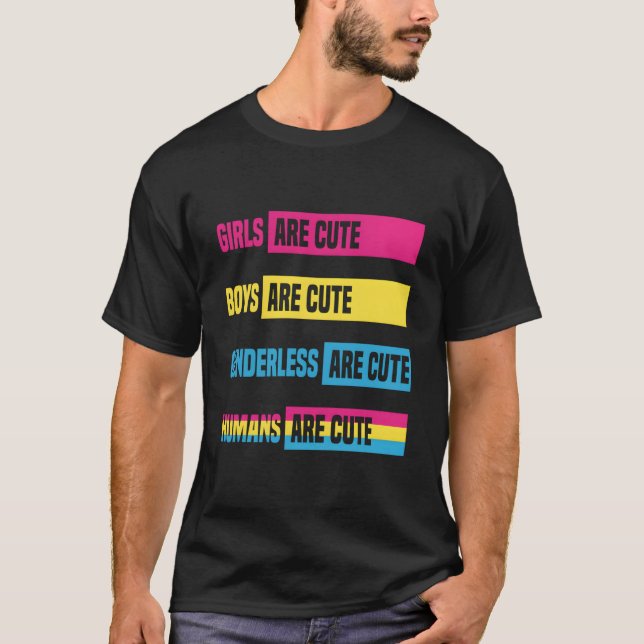 Camiseta Hus Are Panual Flag Pan Pride Panual (Anverso)
