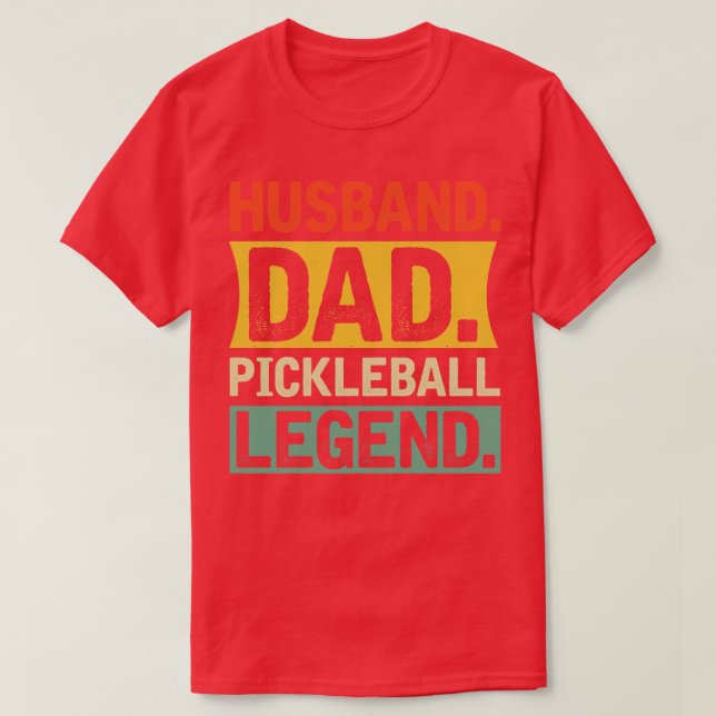 Camiseta Hus Dad Pickleball Legend (Diseño del anverso)