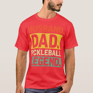 Camiseta Hus Dad Pickleball Legend