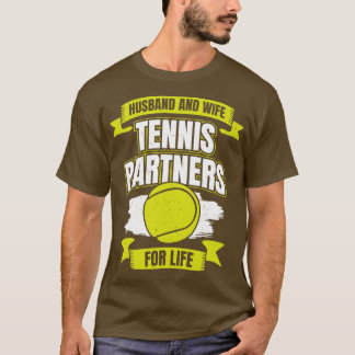 Camiseta Hus Y Las Esposas Tennis Partners Para La Vida