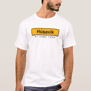 Camiseta Husavik mi ciudad natal Islandia mejor canción 