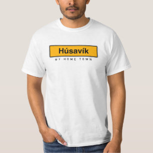 Camiseta Husavik mi ciudad natal Islandia mejor canción cam
