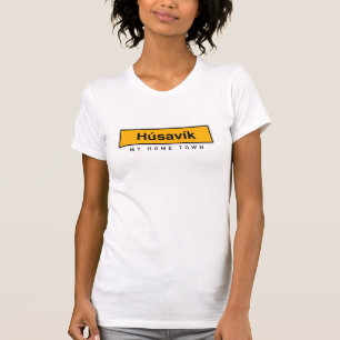 Camiseta Husavik mi ciudad natal Islandia mejor canción T-S
