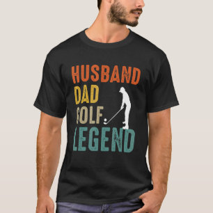 Camiseta Husband Dad Golf Legend