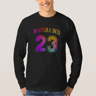 Camiseta Husband Engagement Party Husband Matching 2023 Hon