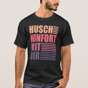 Camiseta Husch Hinfort Mit Dir Contacto social innecesario 