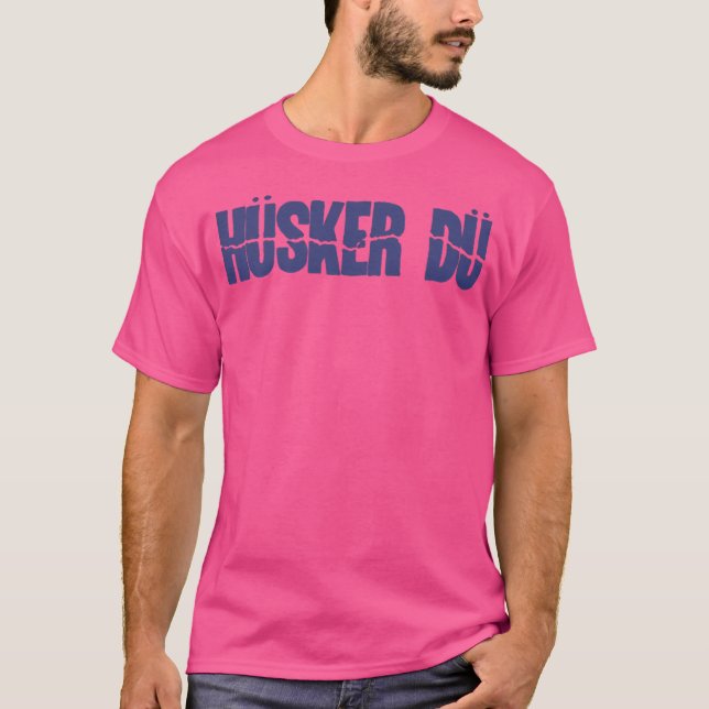 Camiseta Husker Du (Anverso)