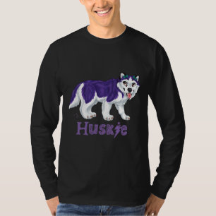 Camiseta ¡Huskie Pup! Ajustada.