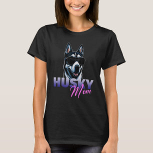 Camiseta Huskies Usa Shades Guay Husky Dog Mom