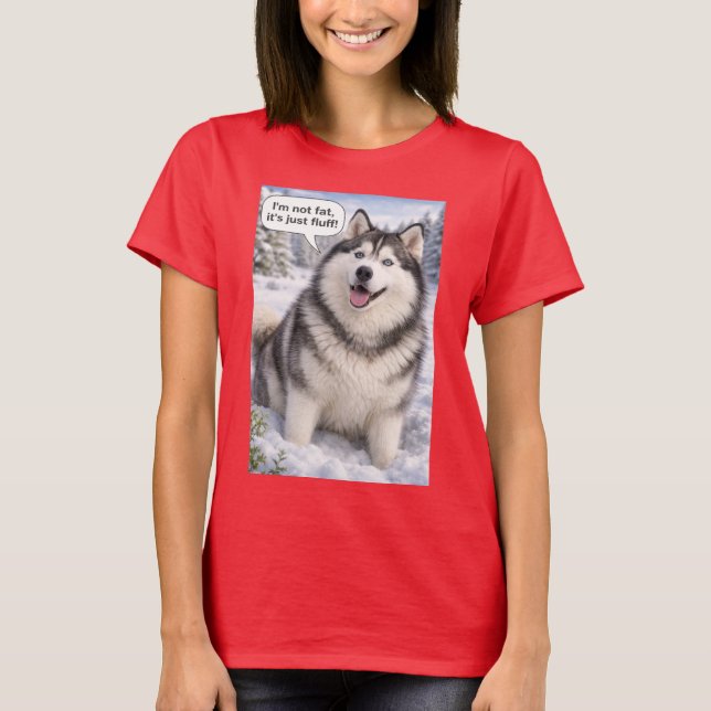 Camiseta Husky  (Anverso)