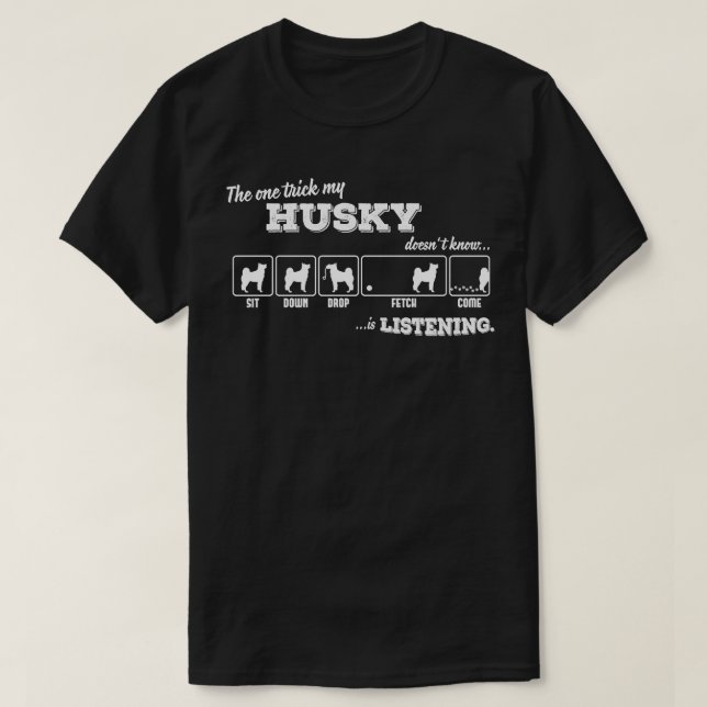 Camiseta Husky 3 (Diseño del anverso)