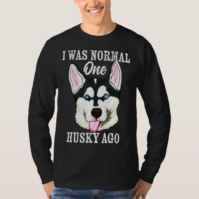 Camiseta Husky Ago Siberian Husky Perro Invierno (Anverso)