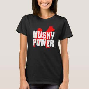 Camiseta Husky Alaska Mushing Carreras de perro confitada M