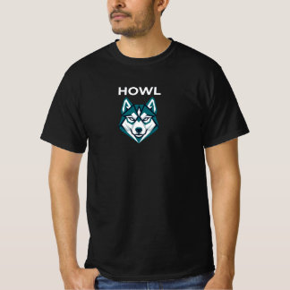 Camiseta Husky AULLIDO – Lobo Ártico Fiero Perro