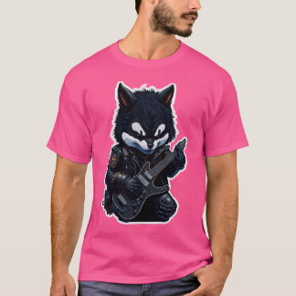 Camiseta Husky Cute Metalhead