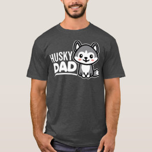 Camiseta Husky Dad