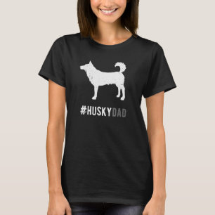 Camiseta Husky Dad Para Los Hombres Perro Husky Siberiano