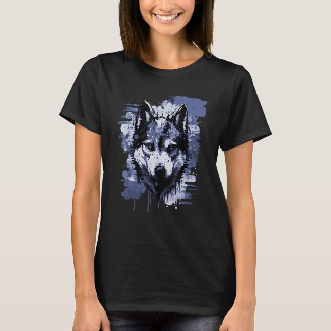 Camiseta Husky Dog (Anverso)