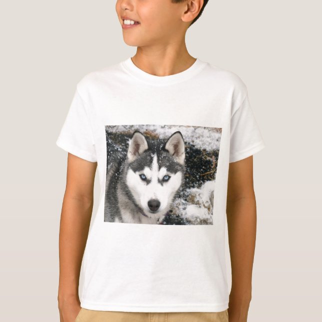 Camiseta Husky dog (Anverso)