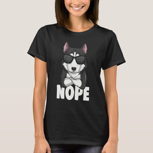 Camiseta Husky Dog Kids Boys Girls Women (Anverso)