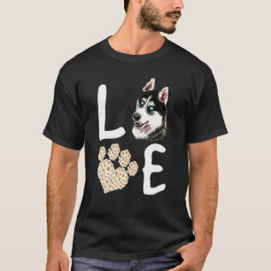 Camiseta Husky Dog Paw Rescue